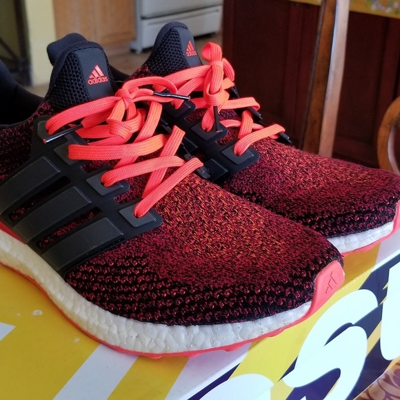 Ultraboost 2.0 Solar Red - Picture 3 of 5